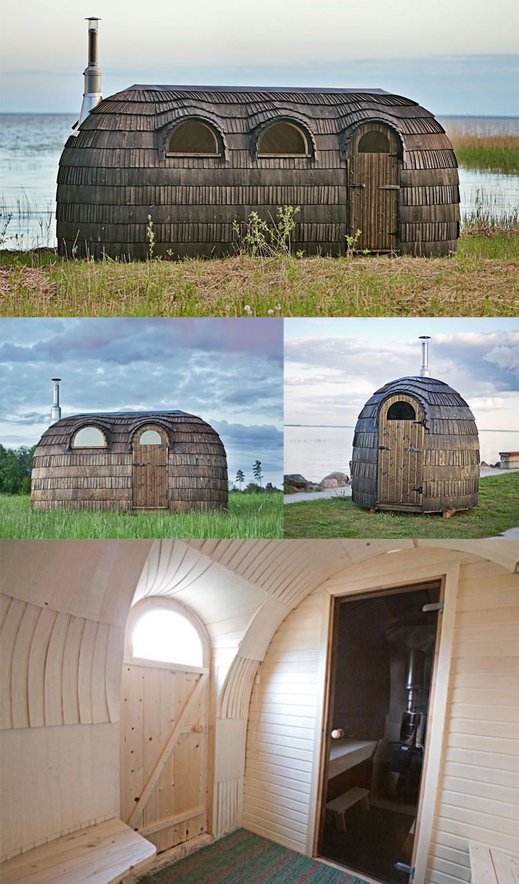 Bastu igloo från Dalarnas Bygg & Design
